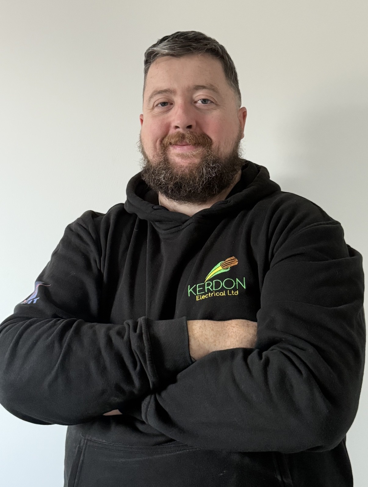 Chris Moss, Electrician at Kerdon Electrical, Yaxley